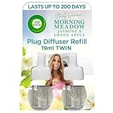 Airwick 10 x Air Wick Plug In Diffuser Refill Room Air Freshener Fragrance : Morning Meadow Stacey Solomon 19ml (5 x Twin Pack) Usage: Lasts Up to 1,000 days (100 Days per refill) - Image 3