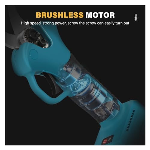 Cisaille électrique 30mm sans balais pour branches d'arbres - 5