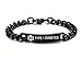 Custom Free Engraving- 8mm High Polished Surgical Steel Chain Medical Alert ID Bracelets for Women and Men