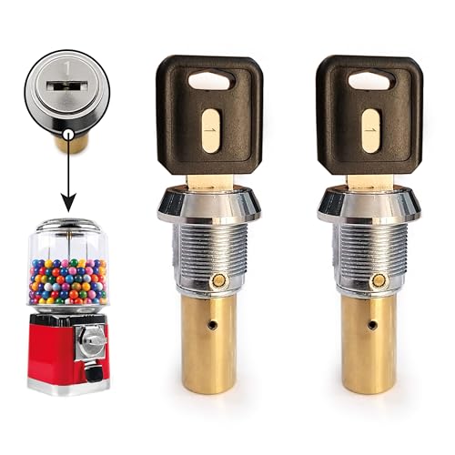 Serrure gumball M6 pour sécuriser votre machine à bonbons rétro de salon - 2