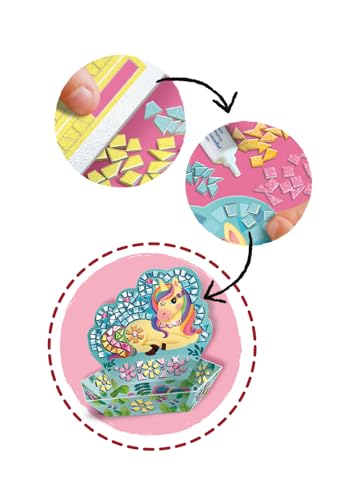 Mosaïque : Licorne Be Créative Ravensburger Jeux France - vue 7