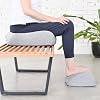 C CUSHION LAB Hip & Leg Pressure Relief Bundle - Transform Any Home/Office Chair or Recliner into The Most Comfortable Seat in The House - Grey Set
