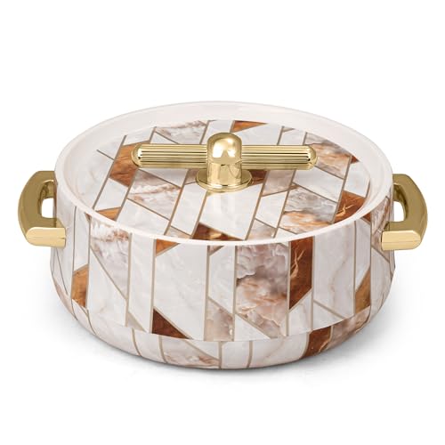 Swadeshi Desire Stainless Steel Elegant Design Hot Pot | Hot Case Keeps Food Hot & Fresh For Hours | Serve Chapati, Roti, Biryani For Multiple Uses Ho