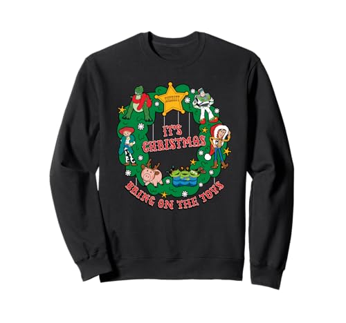 Image of Disney & Pixar's Toy Story It's Christmas, Bring on the Toys Sweatshirt