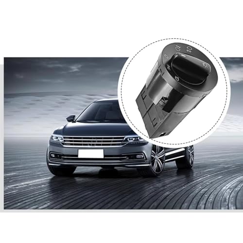 Interruptor de control de faros premium 1C0941531 resistente al desgaste para Golf Bora 7