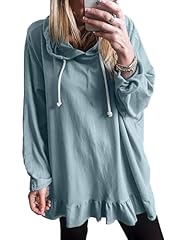 Blue Sweatshirt Dress