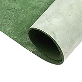 RMTIME レザー ロウ引き革 革財布 レザークラフトの定番 牛革 皮 A4サイズ(200mm×300mm)ブライドルレザー 革小物 革製品 皮革素材 グリーン 厚さ2.0mm