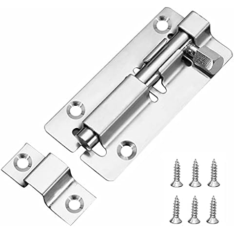 JelKen 3" Stainless Steel Door Latch Cover