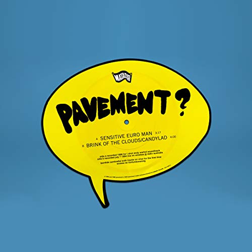Album Art for Sensitive Euro Man b/w Brink Of The Clouds/Candylad by Pavement