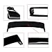 NINTE Rear Trunk Spoiler Wing for BMW 1992-1998 3 Series E36 | 1994-1999 M3 ABS Gloss Black Painted ZR1 Extended Style Rear Trunk Spoiler Splitter