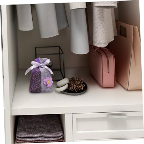 FUNOMOCYA 10pcs Bolsas de Saco de Fragancia de Lavanda miniatura 6