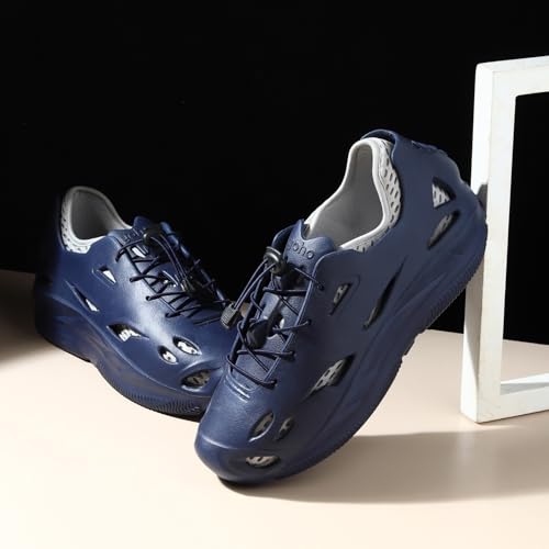 Image of YOHO Zogs Convertible Hybrid Clog-Sneaker for Men | Waterproof Monsoon & Rainy Footwear | Removable Knit Socks