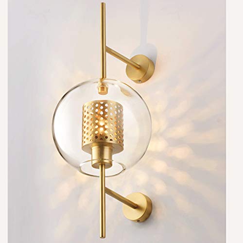 Lampe de pared globo magico para crear un ambiente calido en el pasillo
