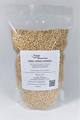 2 Race No Chemical Treatment Barley - 1 Kilo