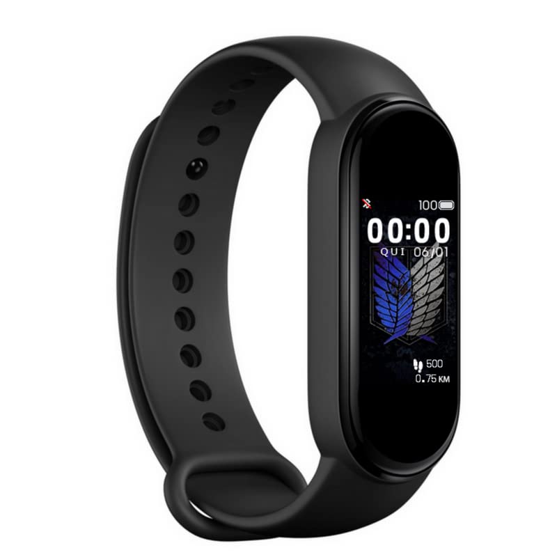 Exxelo M9 Band Bracelet/Fitband Heart Rate Monitor Sensor, OLED Display, Bluetooth, Waterproof Sports Health Activity Tracker Watch for Men & Women with 6-Year Warranty