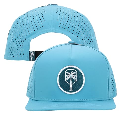The Coastal Blue Performance Pickleball Hat - 100% Waterproof Sweat-Resistant Lightweight Breathable & UV-Protective - Performance Hats for Men & Women