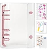 Amazon | GOKEI A6サイズ 透明バインダー シール手帳 ミニ