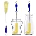 ALINK Water Bottle Cleaning Brush, Long Angled Design with Hook and Comfort Grip by Alink
