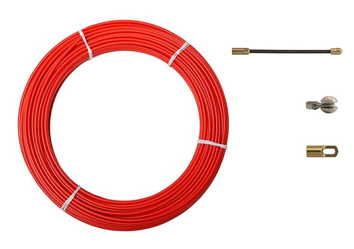 Sonde acier nylon 6 mm glisse fluide aiguille de tirage 80 m