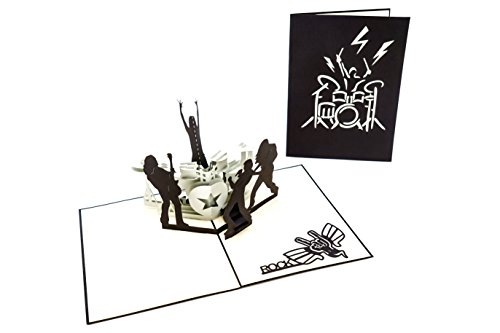 3d KLAPP carta Saluto, fatti a mano carta, carta