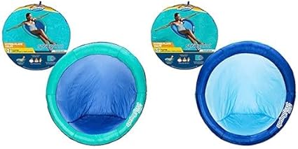 Best swimways spring float inflatable pool lounger with hyper flate valve