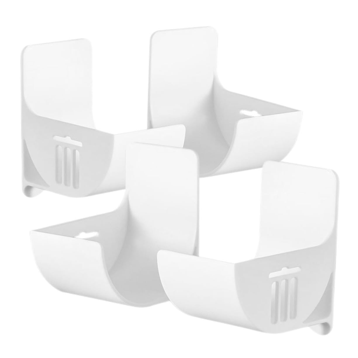Garneck 5 Set Porta Sacco della Spazzatura Salva Borsa della Spesa Organizzatore di Sacchetti per Rifiuti Dispenser per Sacchetti di Immondizia Salvaborse da Parete Plastica 4 Pezzi * 5