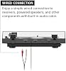 Sony PS-LX3BT Tocadiscos Bluetooth inalámbrico con reproducción totalmente automática | Tocadiscos de vinilo, transmisión por correa totalmente automática, ecualizador de fono integrado, conexión alámbrica e inalámbrica, cubierta antipolvo transparente 6