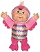 Sinoeem Cabbage Patch Kids Cuties Collection, Rainbow Garden Party Collections Poupée bébé flamant rose (Cici #133)