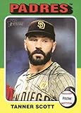 2024 Topps Heritage #506 Tanner Scott San Diego Baseball Card - Sportscard Superstore