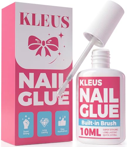 kleus super strong brush-on nail glue 10ml
