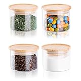 vorratsbehälter glas oder plastik Effektiv Ordnung halten: Mit dem stapelbaren Vorratsbehälter aus Glas mit Bambusdeckel können Sie ungenutzte Höhen endlich Nutzen egal ob im Schrank, Schubladen oder im Apothekerschrank, Ordnung und Vorratshaltung werden dadurch ein Vergnügen. Keine aufgerissenen Tüten mehr wo jedesmal die Hälfte daneben geht.