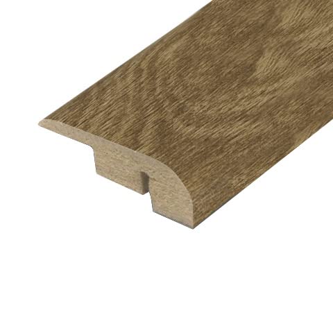 Universal Moudlings End Profile, Stop, Perimeter Edge For Laminate & Wood Flooring Threshold Bar (Old Oak)