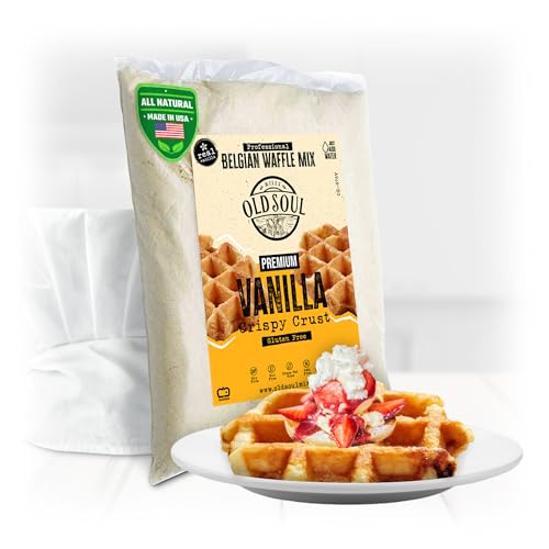 OldSoul Professional Belgian Waffle Mix | GLUTEN FREE | 5