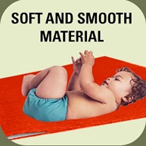 Image of Crib Mattress Protector Dry Sheet, Waterproof Bed Protector Sheets, Reusable Rubber Sheets for Children, Adults & Pet, Leak Proof Mats for Home, Outdoor & Travel (Small 20 inchx30 inch) (Pink)