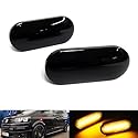 RZG 2x Seitenblinker schwarz LED Blinker für Amarok Bora Caddy Golf III IV Polo Transporter T5 Multivan Up