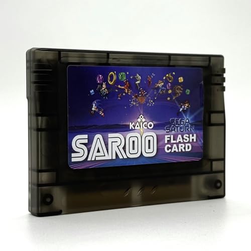 Image of Kaico Sega Saturn Saroo Flash Cart with 8GB Micro SD Card, SS Saroo v1.3 | Compatible with Saturn consoles, supports .bin /.cue, .iso and .img files, drag-and-drop loading, and premium original chips