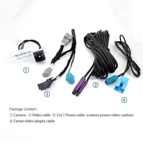 Caméra de recul Trajectory VW Golf 8 Passat B8 accessoire auto