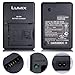 DE-A93B DE-A94 Camera Battery Charger Compatible with Panasonic Lumix DMW-BLD10, DMW-BLD10E, DMW-BLD10PP, DMW-BLD10GK GF2 GF2GK Battery, DE-A93 DE-A94B Charger, DMC-GX1, DMC-G3, DMC-GF2 Cameras