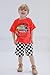 Disney Pixar Cars Lightning McQueen Toddler Boys T-Shirt and Shorts Outfit Set Red/Multicolor 3T