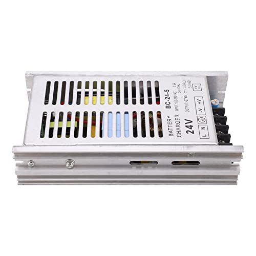 Cargador de Batería para Generador, AC160‑250V Protección Duradera contra Cortocircuito Seguro de Usar Cargador de Grupo Electrógeno de Aleación de Aluminio para la Industria
