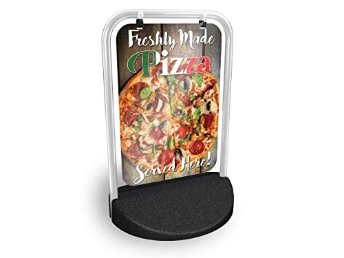 Pizza Sold Here Eco Swinger Pavement Sign MEGA Listing Outdoor Street Advertising Display… — image 1