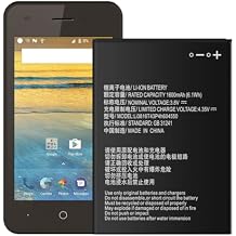 Li3816t43p4h604550 Replacement Battery,2025 New Upgraded Compatible with ZTE Blade L130 Z2335CA Grand MAX 4550 1600mAh 3.8V/5.3Wh