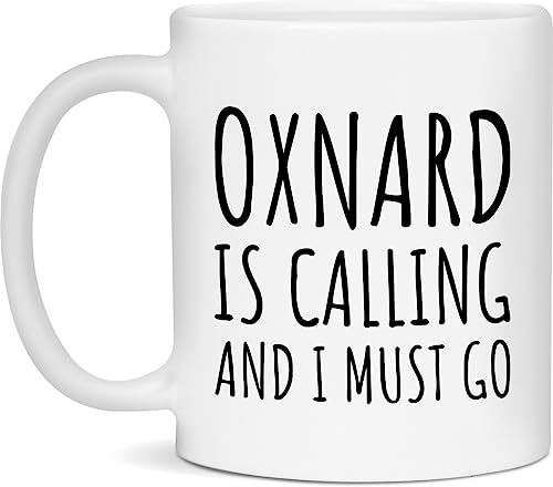 Oxnard Coffee Mug - Oxnard is Calling - White 11oz