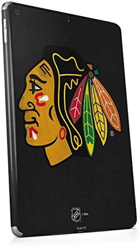 Skinit Decal Tablet Skin Compatible with iPad 9.7in (2018) - Officially Licensed NHL Chicago Blackhawks Distressed Design