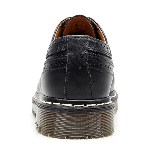 Oxford shoes for men Men's Women's Classic Platform Oxford Dress Shoes Stylish Leather Low Ankle Party Shoes with Carved Design3