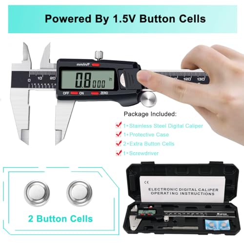 Kynup 02-004-2 Caliper Measuring Tool, Digital Micrometer Caliper Tool thumb #4
