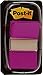 Post-it Distributeur de 50 marque-pages avec Onglets séparateurs Violet