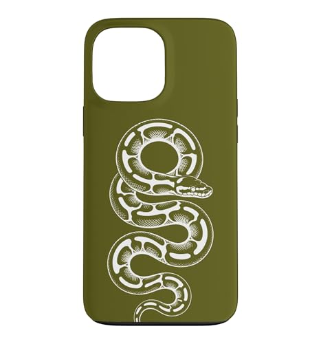 Ball Python Morph Lover �X�l�[�N�O���t�B�b�N �O���[�� �X�}�z�P�[�X iPhone 13 Pro Max �p