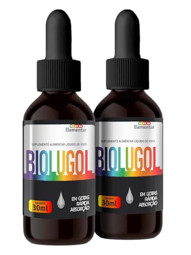 BIOLUGOL - Iodo, Iodeto de potássio, Selênio, em gotas - 30ml (3)