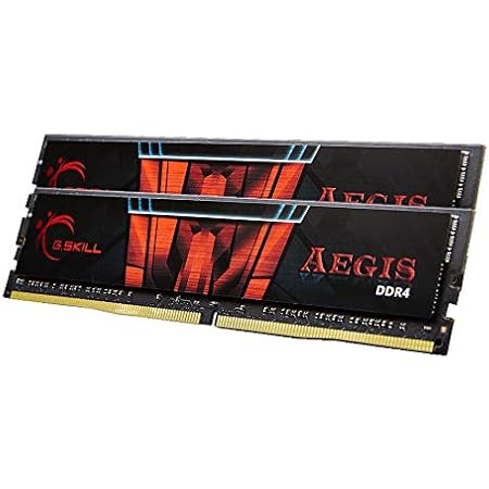 G Skill 16gb 2 X 8gb Aegis Ddr4 Pc4 2666mhz 2 Pin Desktop Memory Model F4 2666c19d 16gis At Amazon Com